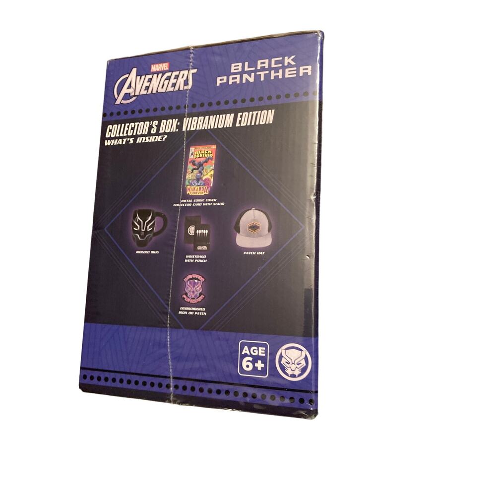 Marvel Avengers Black Panther Collector's Box: Vibranium Edition Culturefly